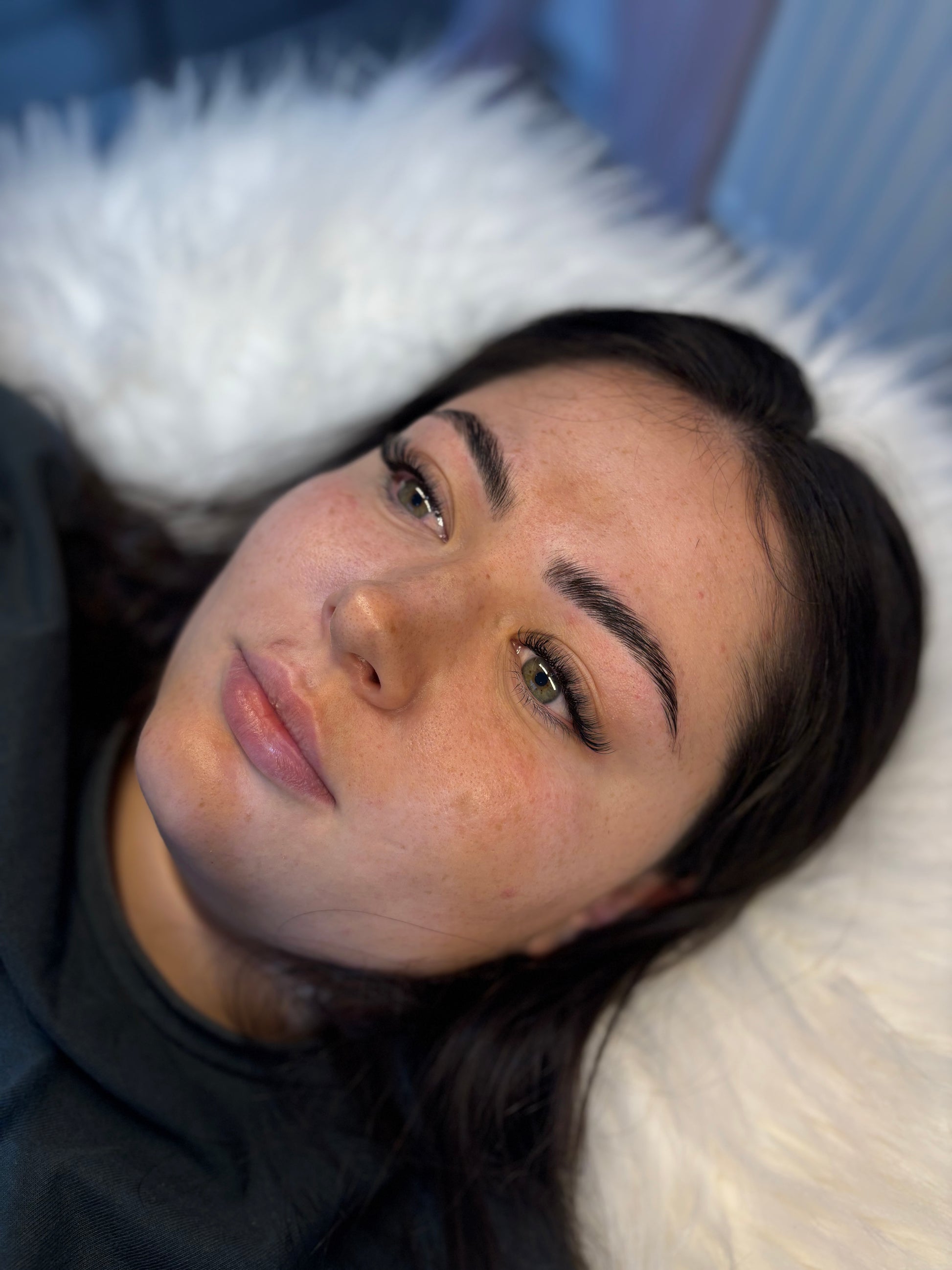 Matte Black Russian lash tray mixed length
